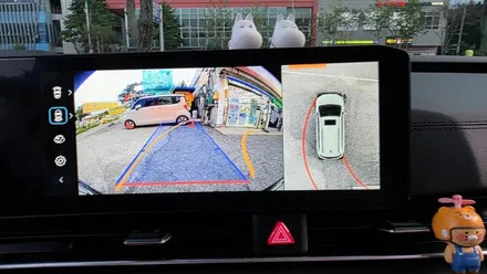카니발 KA4 2024 에이뷰 AI 사람 차량감지  3D 어라운드뷰 순정내비연동 인터페이스 설치 용인블루존 시공