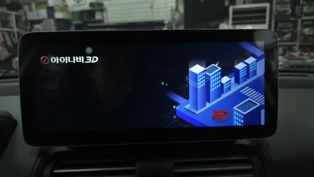 캐스퍼 12.3인치 안드로이드올인원과 AHD 후방카메라 설치 순정오디오 탈거후 장착 카인원 아이나비3D 스타트버튼 설치