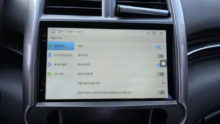 말리부 8세대 켈란 안드로이드올인원 9인치 i6000 설치 파인드라이브 네비게이션 고장으로 탈거후 장착