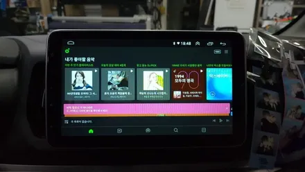 기아 레이 밴 2015 안드로이드 올인원 설치 및 핸들리모컨 개조 장착 부품번호 (구형레이) , 시공 by 용인 블루존