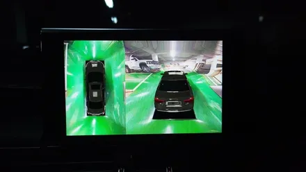 아우디 A7 기존에 설치된 알리 안드로이드 올인원에  3D 어라운드뷰 추가 설치, 시공 by 용인 블루존