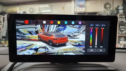 쉐보레 트레일블레이저 3D max pro 터치 어라운드뷰 10.25인치 모니터 설치 용인 블루존에서