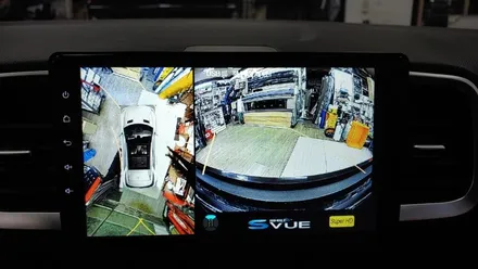 베뉴 켈란 안드로이드 올인원 풀HD 어라운드뷰(수퍼뷰/s-vue) 도원텍 락폴딩 설치 , 장착 시공 by 용인 블루존
