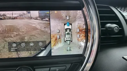 BMW 미니 mini 2021년식 카존 시즌5 3D 어라운드뷰 256GB 메모리 3D 녹화기능 , WDR 1920X1080P 30프레임 카메라 적용 최상급 어라운드뷰 설치