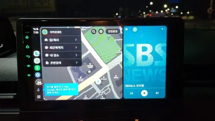 스타리아 아이나비3D 카인원 10인치 안드로이드올인원과 어라운드뷰 설치로 사각지대 해소