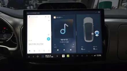 폭스바겐 더비틀 두두7 해외직구 안드로이드올인원 및 AHD 후방카메라 설치 작업시간