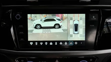 뷰티풀코란도 2023 에이뷰3D AI 어라운드뷰 순정네비게이션 화면 및 터치, PDC PAS 연동 설치, 녹화기능까지