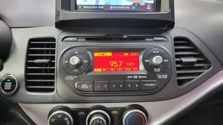 올뉴모닝 카나로Q 4+64GB 안드로이드올인원 및 AHD 후방카메라 설치하였습니다. 안드로이드오토 카플레이 , 시공 by 용인 블루존