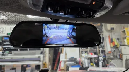 BMW MINI COOPER 2017 순정오디오 룸미러모니터 탈거후 아이나비 3D 카인원 프로맥스 미니쿠퍼 안드로이드올인원 설치
