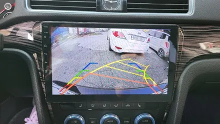 폭스바겐 파사트 PASSAT Fender 앰프사양 켈란 안드로이드올인원 설치 및 후방카메라 AHD VW전용 손잡이 카메라 장착 카플레이 안드로이드오토 , 시공 by 용인 블루존