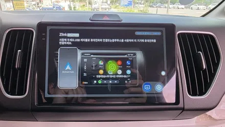 레이 순정내비게이션 후방카메라 탈거후 켈란 안드로이드올인원 및 AHD후방카메라 설치