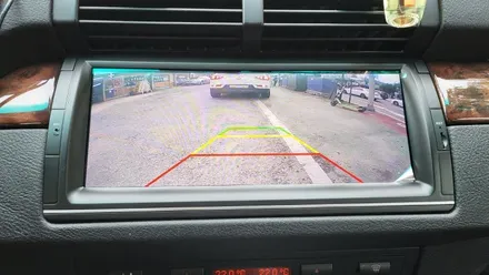 BMW X5 2005년 E53 안드로이드올인원 해외직구 제품 및 AHD후방카메라 설치 기존 DSP앰프 살려서 장착 + 라디오배선 연장 ~, 시공 by 용인 블루존
