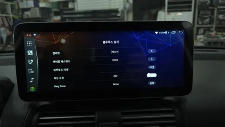 캐스퍼 12.3인치 안드로이드올인원과 AHD 후방카메라 설치 순정오디오 탈거후 장착 카인원 아이나비3D 스타트버튼 설치