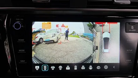 뷰티풀코란도 2023 에이뷰3D AI 어라운드뷰 순정네비게이션 화면 및 터치, PDC PAS 연동 설치, 녹화기능까지