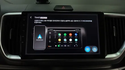 더뉴레이 안드로이드올인원 및 AHD 후방카메라 설치하였습니다. 블루투스 안드로이드오토 애플 카플레이 연동, 시공 by 용인 블루존
