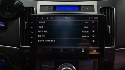 베라크루즈 2010 모젠 순정내비게이션 탈거후 안드로이드올인원 설치 공조기 후방카메라 연동 카플레이 안드로이드오토 /  열선 버블 썬팅 재시공완료.  , 시공 by 용인 블루존