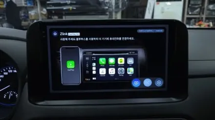 코나 안드로이드 올인원 LED 전조등 실내등 설치