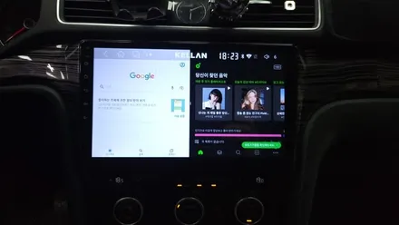 폭스바겐 티구안 / 파사트 / 골프7세대 안드로이드올인원 설치 애플카플레이 안드로이드오토 연동 , 시공 by 용인 블루존