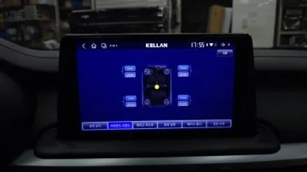 기아 K3 켈란 안드로이드올인원 설치 및 후방카메라 안드로이드오토 카플레이 연동 설치하였습니다. ~ , 시공 by 용인 블루존