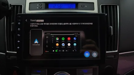 베라크루즈 2010 모젠 순정내비게이션 탈거후 안드로이드올인원 설치 공조기 후방카메라 연동 카플레이 안드로이드오토 /  열선 버블 썬팅 재시공완료.  , 시공 by 용인 블루존