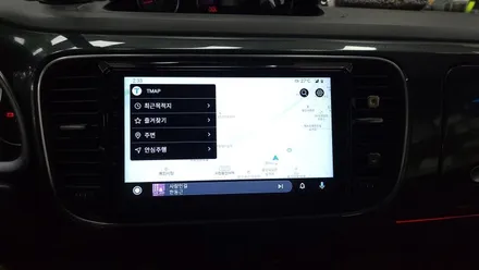 폭스바겐 더비틀 2015 안드로이드 올인원 장착 및 후방카메라 2채널 블랙박스 설치 안드로이드오토 애플카플레이, 시공 by 용인 블루존