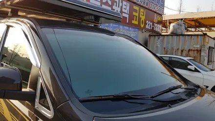 그랜드스타렉스 어반 후퍼옵틱 썬팅 제거후 애니가드 80R 썬팅 시공 _ 용인 블루존