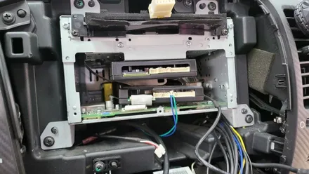 KIA K3 안드로이드올인원 스타트버튼 설치 아이나비 내비매립 탈거후~ 안드로이드오토 카플레이 , 시공 by 용인 블루존