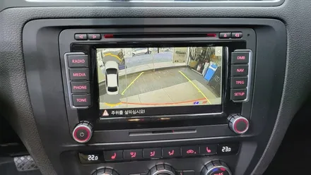 폭스바겐 제타 2012 켈란 안드로이드 올인원 10.1인치 설치 및 순정 후방카메라 연동 , 시공 by 용인 블루존