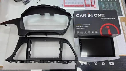 LF소나타 안드로이드올인원 카인원M 아이나비3D 설치 기존 네비게이션 매립 고장으로 탈거후 장착
