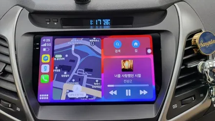 레이 2019 / 더뉴아반떼MD 2013 켈란 안드로이드 올인원 , 후방카메라 설치 , 안드로이드오토 카플레이 연동, 시공 by 용인 블루존
