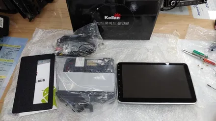 그랜드카니발 켈란 안드로이드 올인원 공용 10.1인치 !!! ~ 순정오디오 아이나비 네비 탈거후 설치, 시공 by 용인 블루존