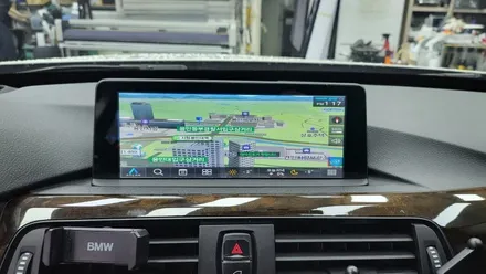 BMW 320D GT 아이엠아이 7862S 8GB +256GB 12.3인치 안드로이드 올인원 설치 / 기존 셋탑 M2C 네비 및 인터페이스 안녕~~~  , 시공 by 용인 블루존