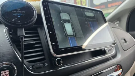 올뉴카니발 안드로이드올인원 교체설치 및 어라운드뷰 보정