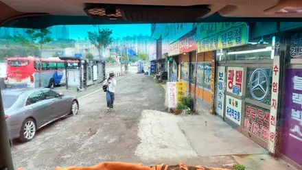 메가트럭 파워트럭 전면썬팅 AP3050 열차단필름 , 시공 by 용인 블루존
