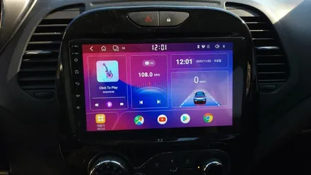 QM3 켈란 KC97 안드로이드올인원 6+128GB android12 설치 블랙아웃 고장 순정내비 탈거후 장착, 시공 by 용인 블루존