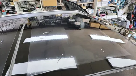 BMW X1 풀체인지 신차 열차단썬팅 애니가드 BLACK9 비반사 고열차단 필름 / 하이패스 설치, 시공 by 용인 블루존
