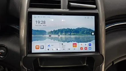 말리부 8세대 켈란 안드로이드올인원 9인치 i6000 설치 파인드라이브 네비게이션 고장으로 탈거후 장착