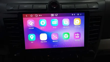 로디우스 안드로이드 올인원 설치 켈란 6G+128G 10코어 코란도투리스모 동일 안드로이드오토 카플레이 연동 , 시공 by 용인 블루존
