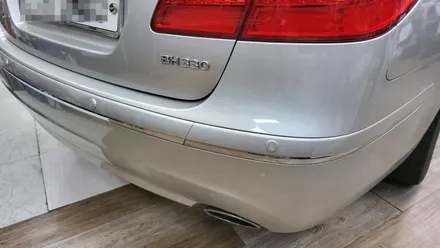 제네시스 BH 2009 모젠 순정내비게이션 고장으로 탈거후 켈란 안드로이드 올인원 설치 카플레이 안드로이드오토 AHD 후방카메라 및 후방감지기 장착 , 시공 by 용인 블루존