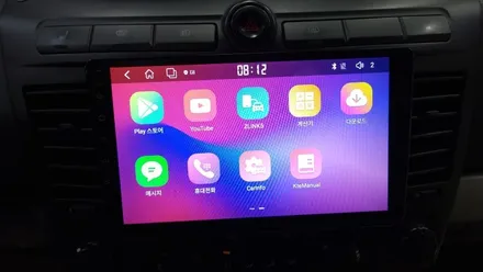로디우스 안드로이드 올인원 설치 켈란 6G+128G 10코어 코란도투리스모 동일 안드로이드오토 카플레이 연동 , 시공 by 용인 블루존