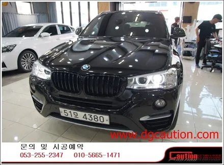 bmw x4  전체랩핑시공입니다.[대구랩핑][bmw랩핑][전체랩핑][대구ppf] / 대구 수성구 황금동