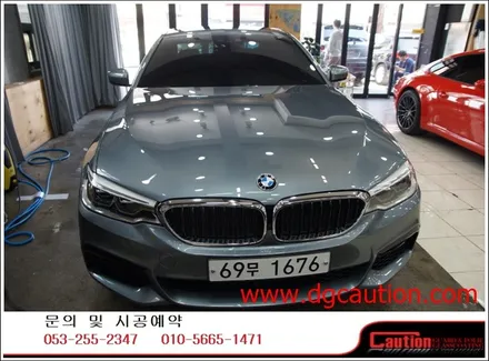 bmw 520d abc 필러 부분ppf 시공입니다 / bmw m6 부분랩핑시공입니다 [대구랩핑][대구ppf][bmw랩핑][m페키지] / 대구 수성구 황금동