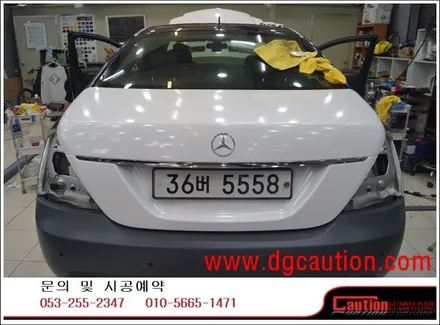 벤츠 S350 W221 전체 에이버리 다이아몬드 화이트 시공입니다. #대구랩핑 #대구래핑 #대구카스킨 #대구탑폴리에 / 대구 수성구 황금동