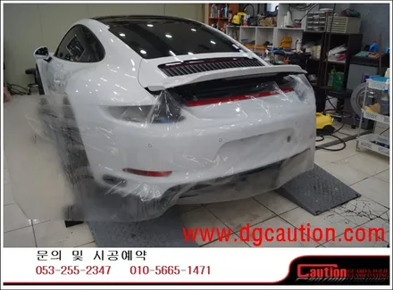 포르쉐 카레라 911 4 GTS 전체 PPF 시공입니다. #대구랩핑 #대구래핑 #대구카스킨 #대구탑폴리에 / 대구 수성구 황금동