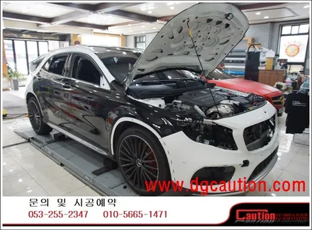 벤츠 GLA 45 AMG 전체 영국 KPMF 탑폴리에 시공입니다.  #ppf #대구PPF #랩핑 #대구랩핑 #카스킨 #대구카스킨 / 대구 수성구 황금동