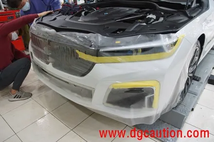 대구PPF 대구랩핑 BMW 730LD 스텝 2 패키지 및 트렁크 시공 / 대구 수성구 황금동