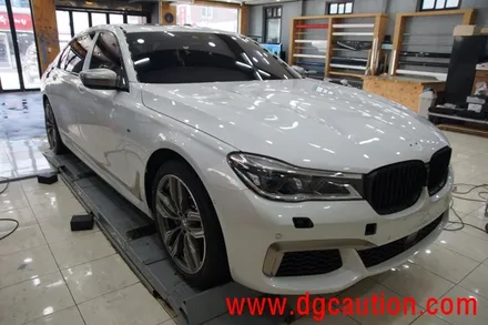 대구PPF 대구랩핑 BMW 760LI 전체 사틴블랙 시공 / 대구 수성구 황금동