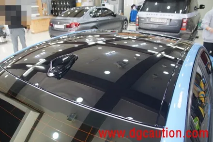 대구PPF 대구랩핑 BMW320D 탑폴리에 루프스킨 시공 후기 / 대구 수성구 황금동