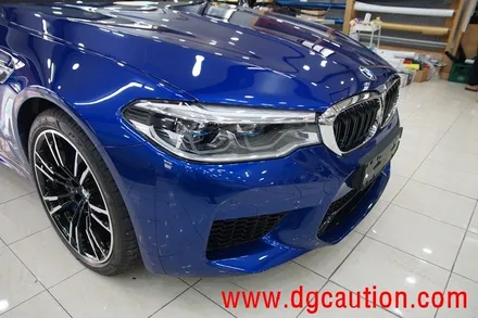 대구랩핑 대구PPF BMW M5 본넷 앞 범퍼 생활보호 B PPF 시공 후기 / 대구 수성구 황금동