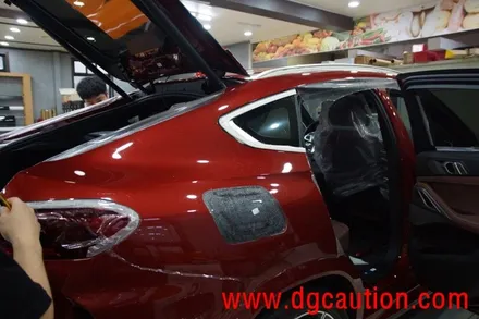 BMW X6 전체 PPF 시공 대구랩핑 대구PPF / 대구 수성구 황금동